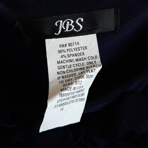 JBS navy blue dress - Picture 3 of 6